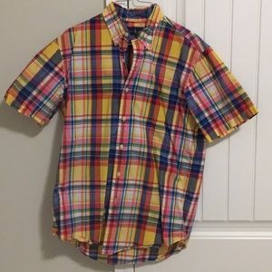 Multi color Ralph Lauren short sleeve collar shirt